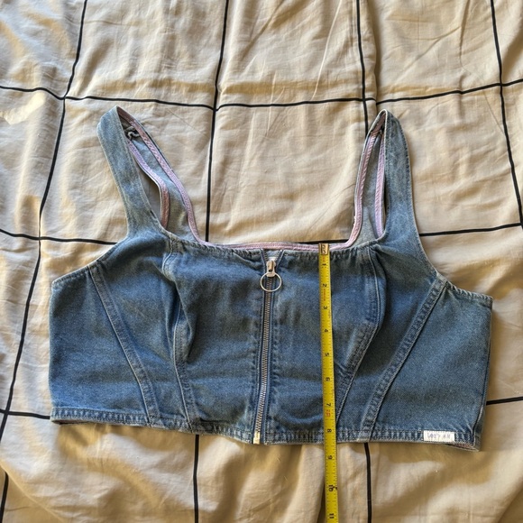 Lee x H&M Denim Zip Top - Picture 7 of 8